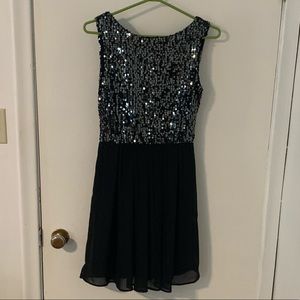 Sequinned Formal Dress
